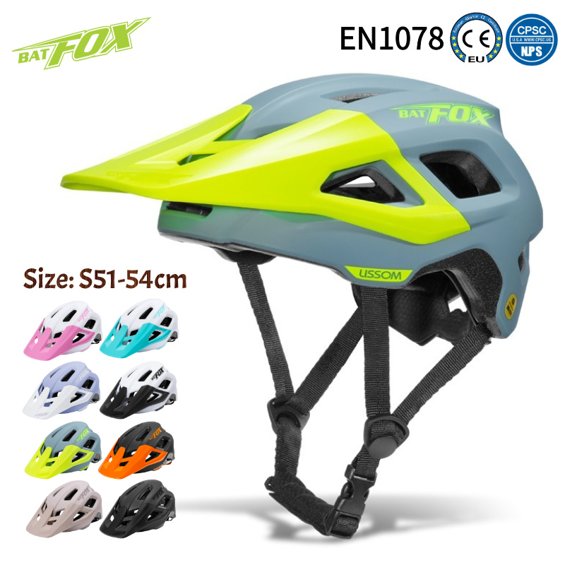 Youth Cycling Gear - BATFOX サイクリングヘルメット S サイズ 51-54 センチメートル小さな頭囲ライディングスケートボードバイクギアユース子供ロード