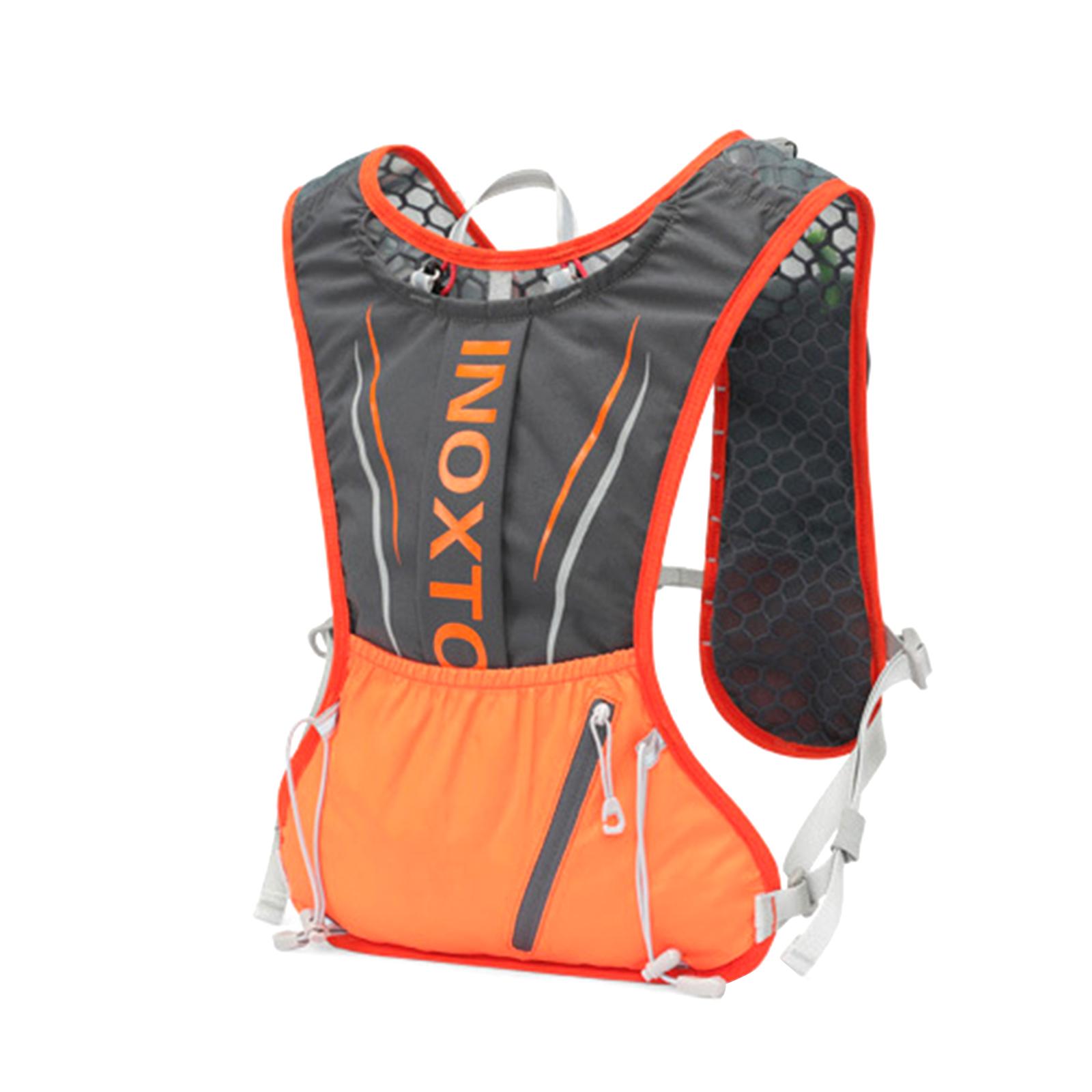 Cycling Gear Backpack - パックベスト 調節可能 軽量 ランニングギア リュックサック ランニングベスト