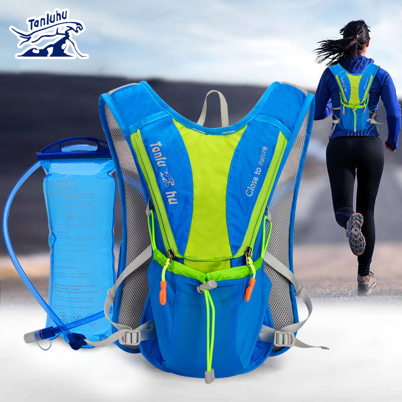 Cycling Gear Backpack - Tanluhu 675 超軽量屋外マラソンランニングサイクリングサイクルスポーツバッグハイキング水分補給パックパックベスト 2Lためウォーターバッグ膀胱ボトル