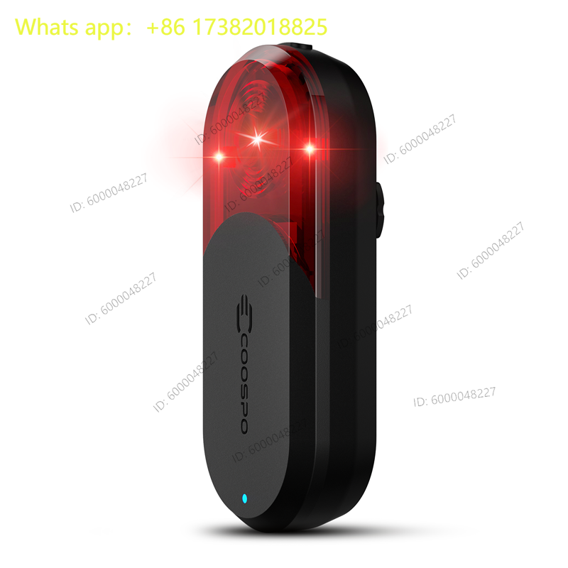 Bike Tail Light - TR70 レーダーテールライトスマートバイクテールライトブレーキ警告 IP67 防水サイクリングリアライト 7 ライトモードテールランプ