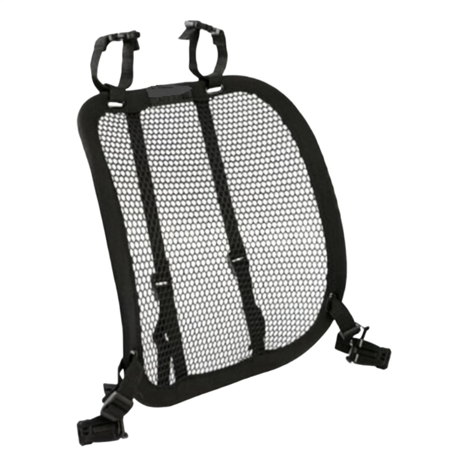 Cycling Gear Backpack - 1pc ユニバーサルリュックサックエアフロースペーサーバックパックスペーサーフレーム通気性調節可能なメッシュ屋外通勤サイクリングバックパッキング用