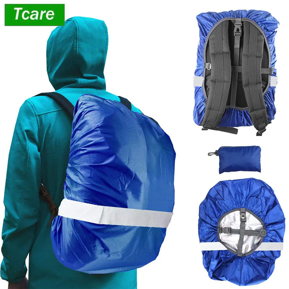 Cycling Gear Backpack - 防水バックパックレインカバー,反射ストラップ,滑り止めバックル,ハイキング,キャンプ,旅行,サイクリング用