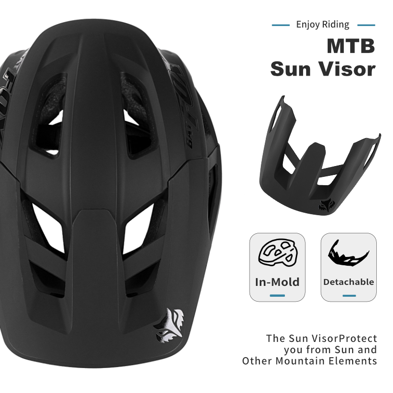 BATFOX サイクリングヘルメット女性男性取り外し可能なサ - Youth Cycling Gear のレビューと価格
