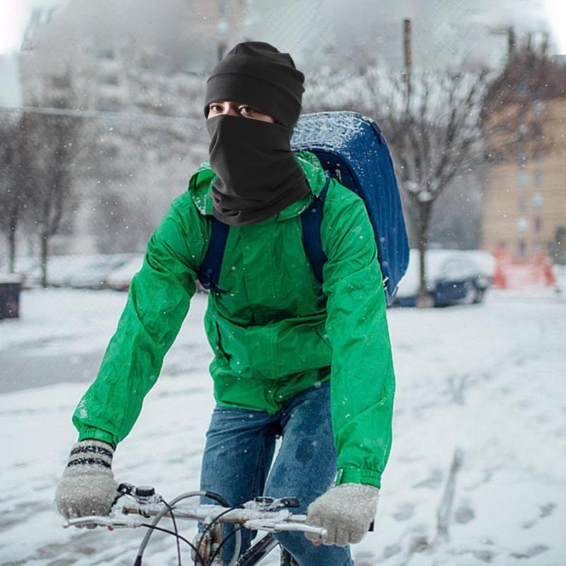 サイクリングフェイスカバー 暖かいフリース 寒さ対策ギア 冬 - Cycling Gear For Cold Weather のレビューと価格