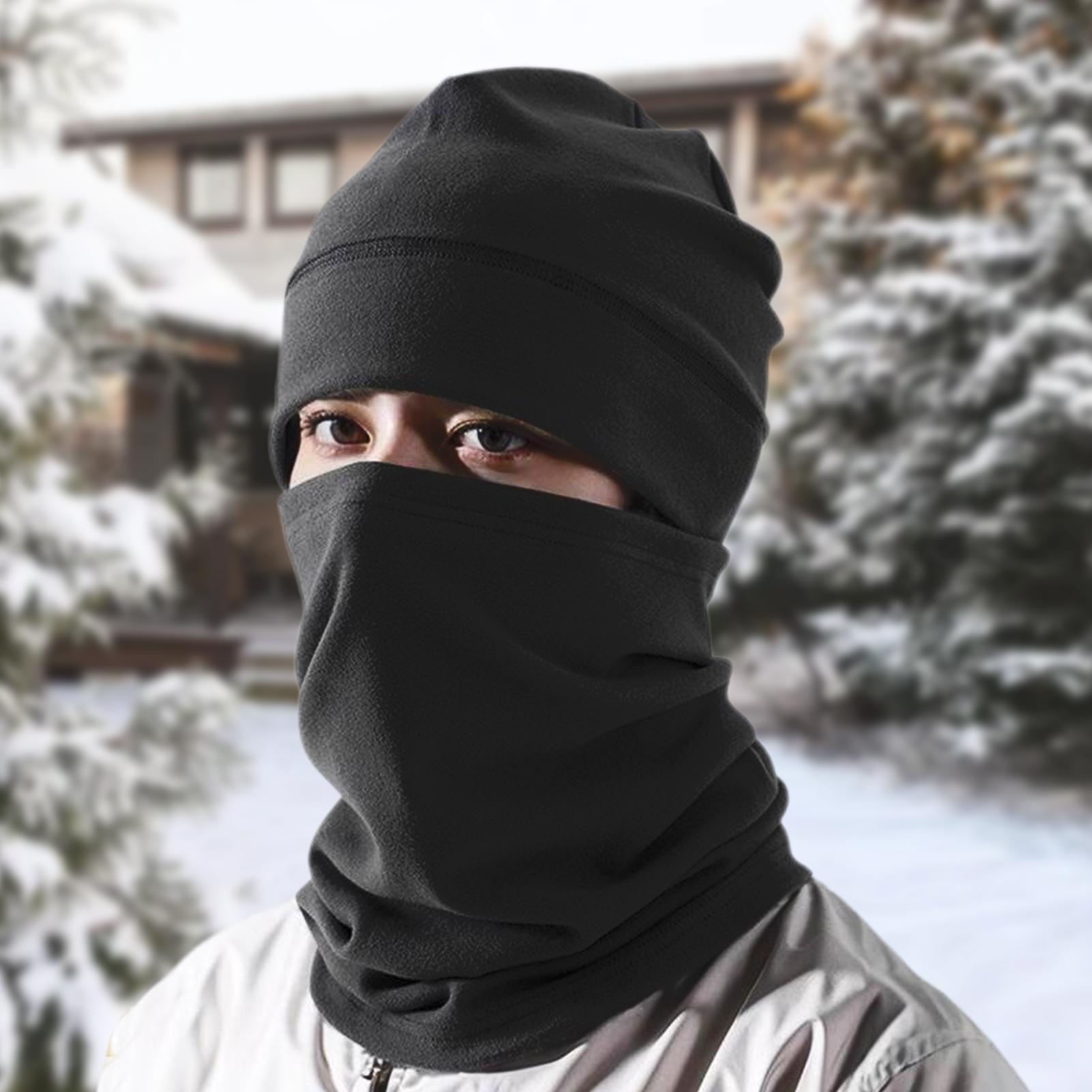 サイクリングフェイスカバー 暖かいフリース 寒さ対策ギア 冬 - Cycling Gear For Cold Weather のレビューと価格