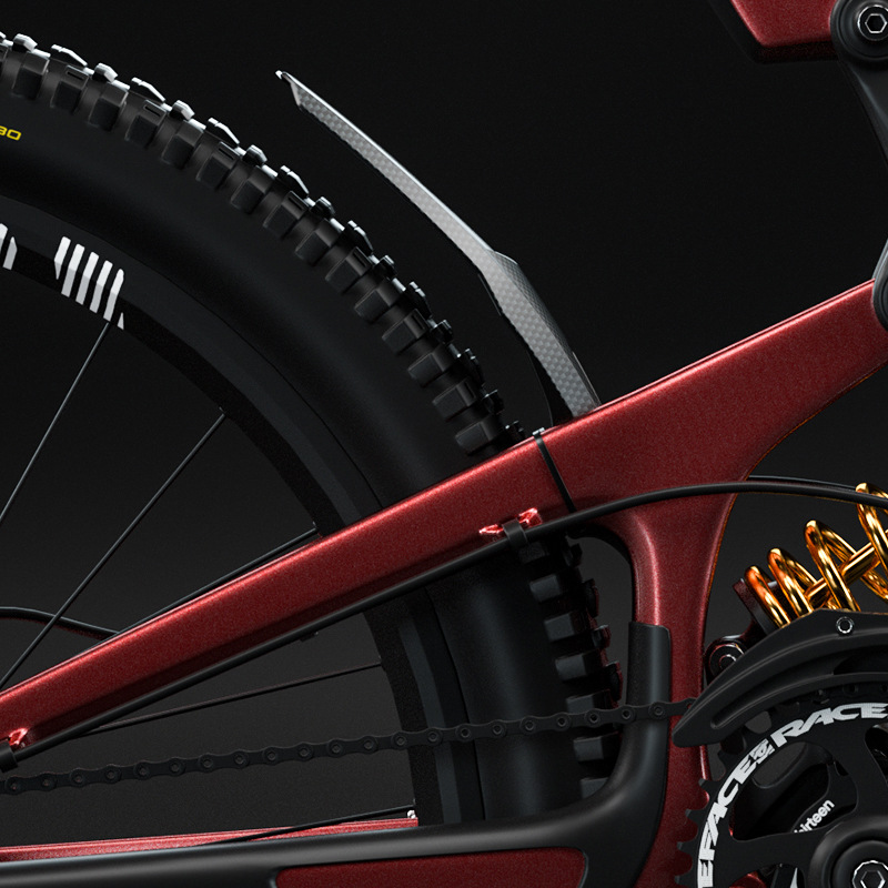 ENLEE 1 個自転車フェンダーフロント/リアタイヤホイー - Cycling Gear And Accessories のレビューと価格