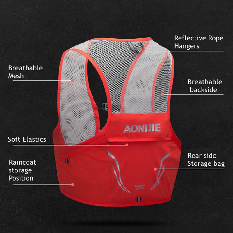 Aonijie C932軽量バックパックベストナイロン水分補 - Cycling Gear Backpack のレビューと価格