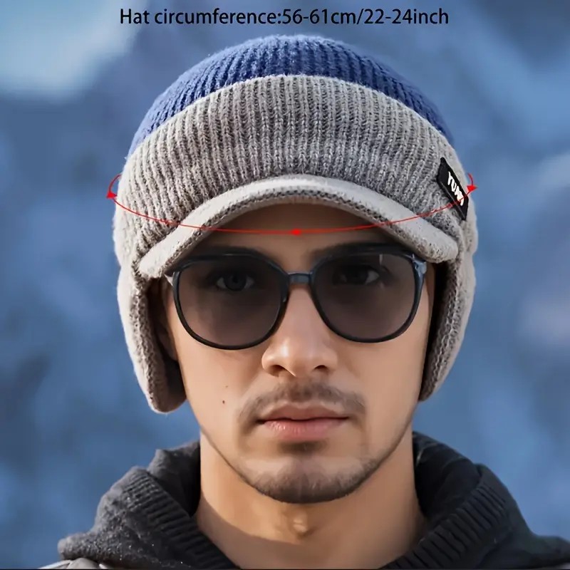 MuqiNush 冬用暖かいビーニー イヤーフラップ付き フ - Cycling Gear For Cold Weather のレビューと価格