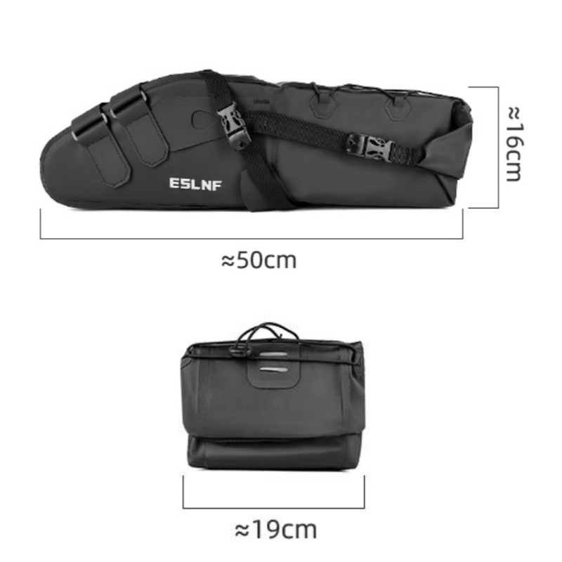 ESLNF反射防水MTB 10L大容量サドルバッグ 自転車バ - Cycling Gear Storage のレビューと価格
