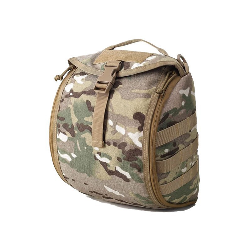 戦術ヘルメット収納バッグ MOLLE アウトドアキャリーパッ - Cycling Gear Storage のレビューと価格