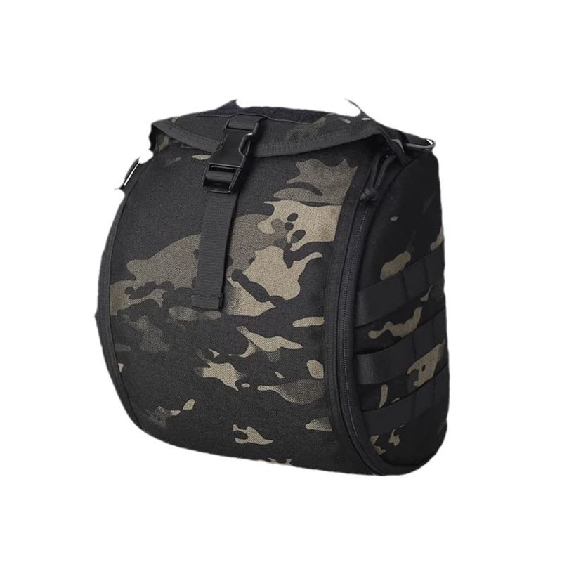 戦術ヘルメット収納バッグ MOLLE アウトドアキャリーパッ - Cycling Gear Storage のレビューと価格