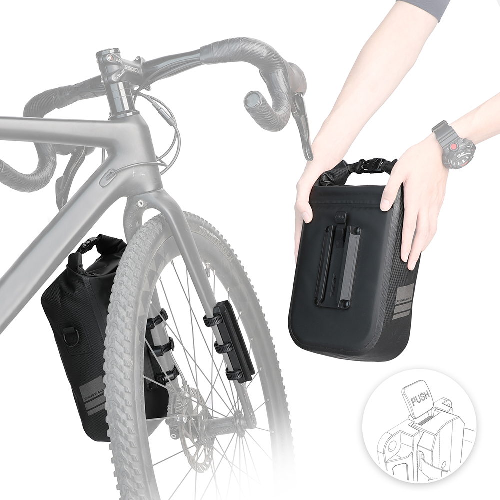Rhinowalk 2 個バイククイックリリースフロントフォ - Cycling Gear Storage のレビューと価格