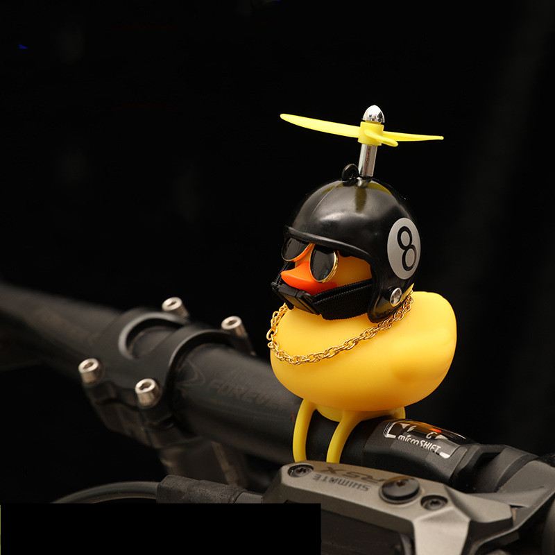 かわいいラバーダック自転車ハンドルバーバイクデコレーション、 - Yellow Cycling Gear のレビューと価格