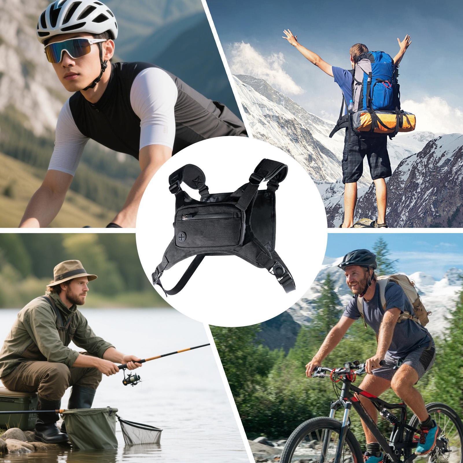 ランニングチェストパック ハイキングチェストパック ランニン - Cycling Gear Backpack のレビューと価格
