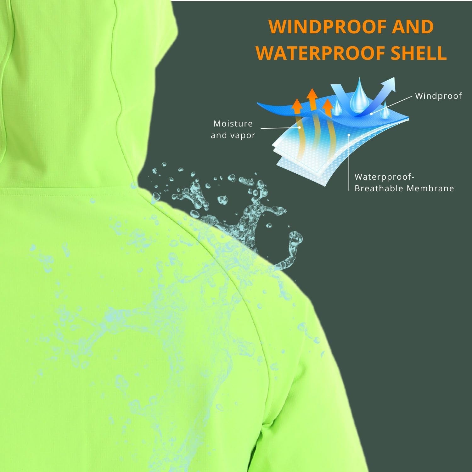Wulibike 冬サイクリングジャケット男性用防水ランニン - Cycling Gear For Cold Weather のレビューと価格