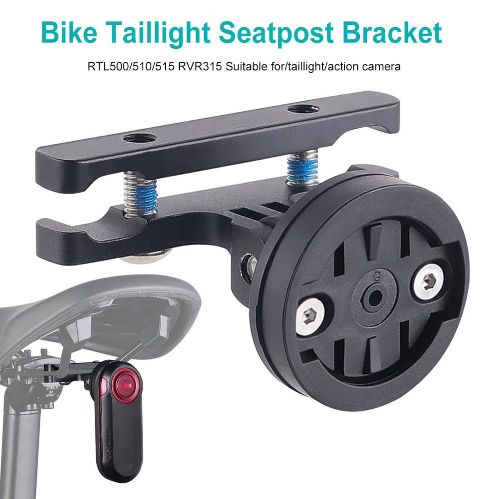 自転車サドルランプマウントバイクテールライトシートポストブラ - Bike Tail Light のレビューと価格
