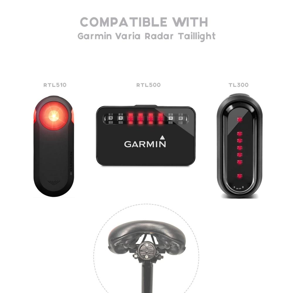 自転車サドルランプマウントバイクテールライトシートポストブラ - Bike Tail Light のレビューと価格