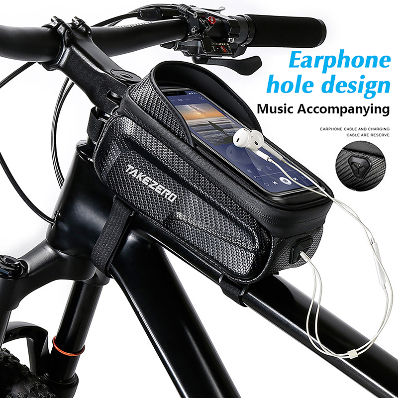 新しい自転車バッグ防水タッチスクリーンサイクリングバッグトッ - Cycling Gear Storage のレビューと価格