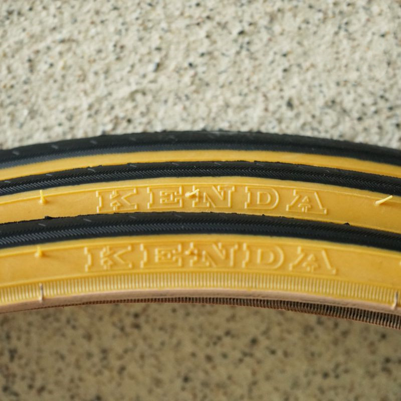 レトロな自転車タイヤ700c,ハイパワー110psi,700 - Yellow Cycling Gear のレビューと価格