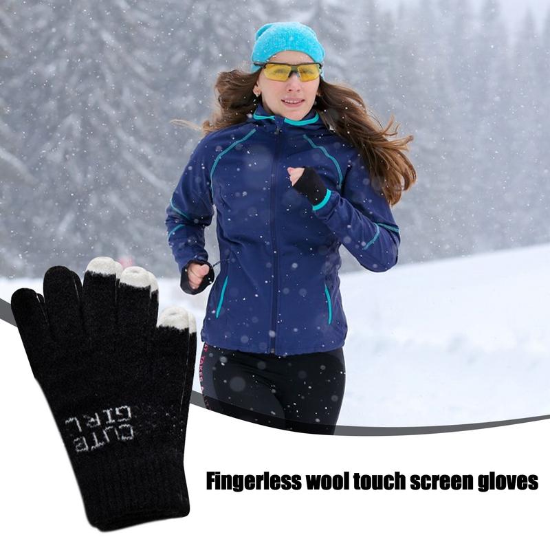 女性用のタッチスクリーンフィンガー付きの弾性手袋,暖かい手袋 - Cycling Gear For Cold Weather のレビューと価格