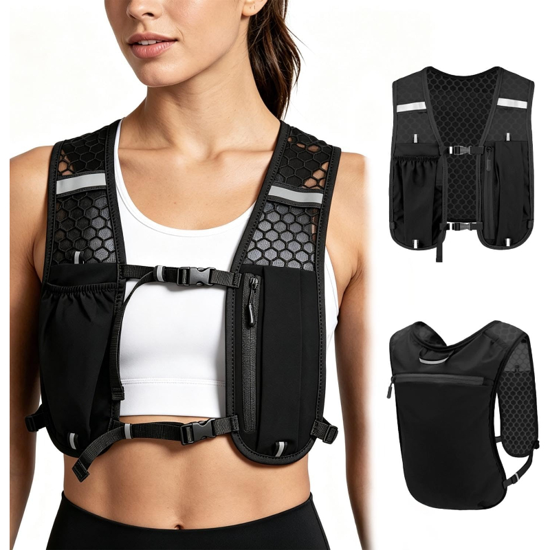 WOOJACK ハイドレーションランニングベスト 軽量ウォー - Cycling Gear Backpack のレビューと価格