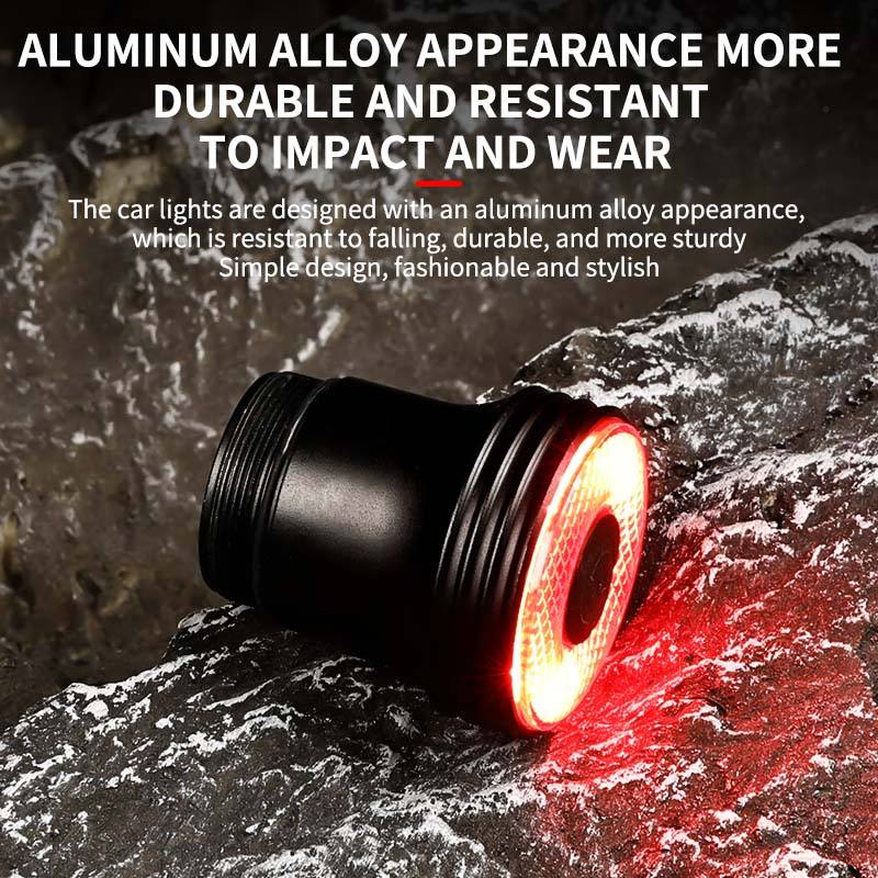 自転車スマート自動ブレーキ感知テールライトサイクリングテール - Bike Tail Light のレビューと価格
