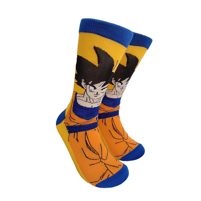 アニメドラゴンボールヒップホップストリートスタイル漫画靴下男 - Cycling Gear And Accessories のレビューと価格