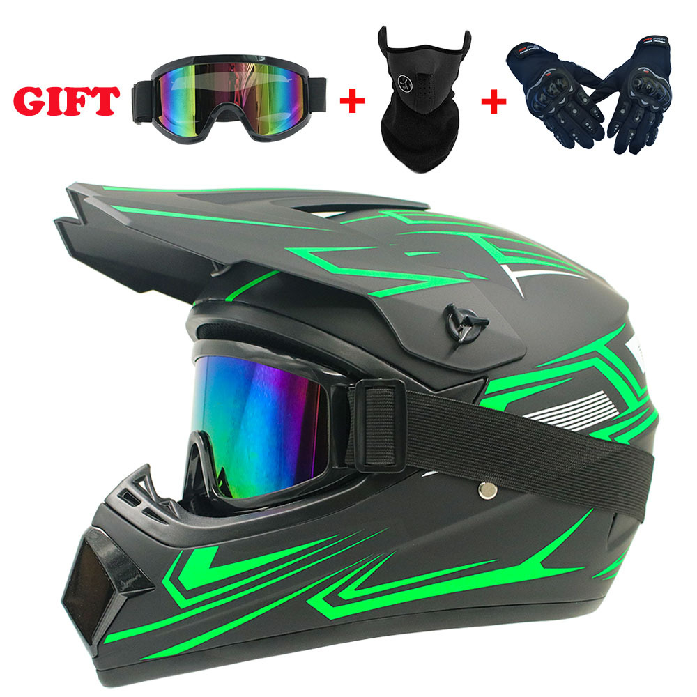 キッズ＆ユース用フルフェイスオートバイヘルメット – ダート - Youth Cycling Gear のレビューと価格