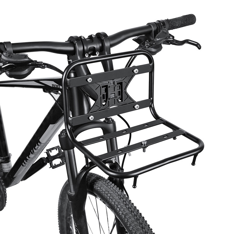 自転車フロントラックアルミ合金多機能自転車フロントラックMT - Cycling Gear Storage のレビューと価格