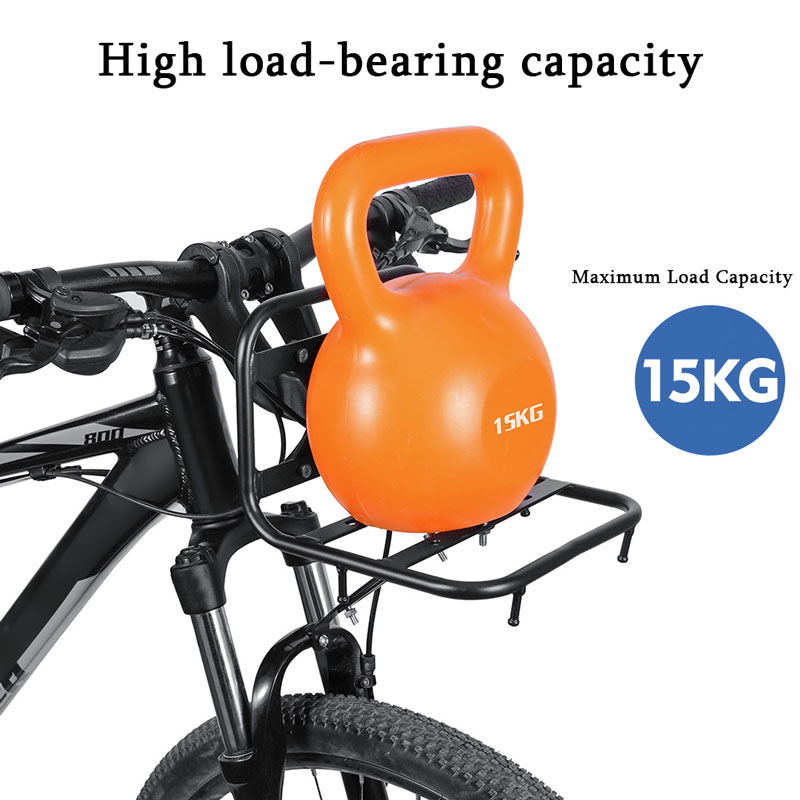 自転車フロントラックアルミ合金多機能自転車フロントラックMT - Cycling Gear Storage のレビューと価格