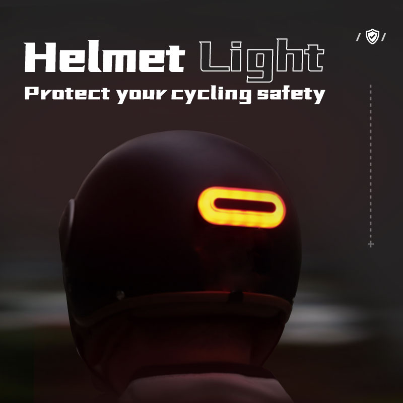 防水IPX4自転車ヘルメットLEDライト充電式LED安全テー - Cycling Gear And Accessories のレビューと価格