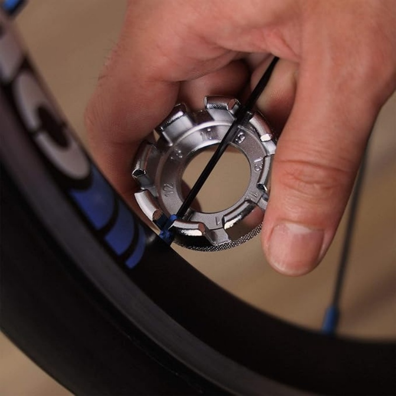 8ノッチクロムモリブデン鋼スポークレンチホイール調整ツールM - Cycling Gear And Accessories のレビューと価格